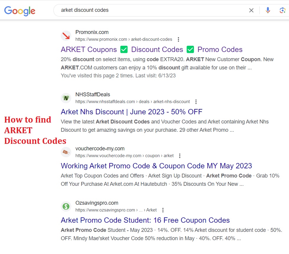How To Find ARKET Discount Codes